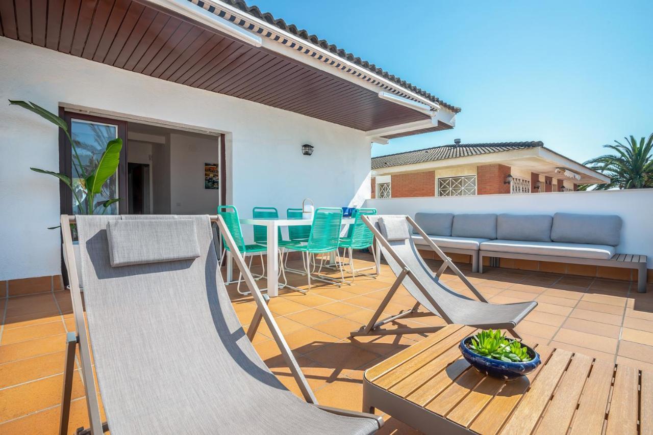 Beach House Cambrils Apartamento En Primera Linea De Playa Kültér fotó