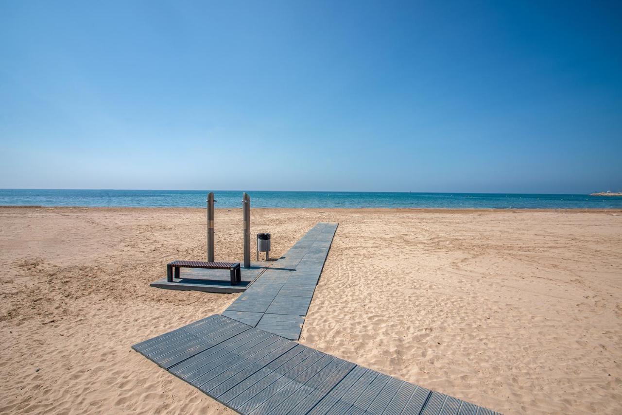 Beach House Cambrils Apartamento En Primera Linea De Playa Kültér fotó